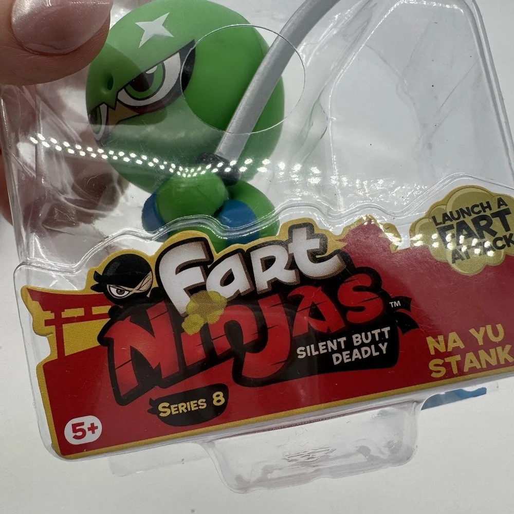 Fart Ninjas Series 8 Lot 2 Stinky Kicker Na Yu Stank Motion Activated Sound